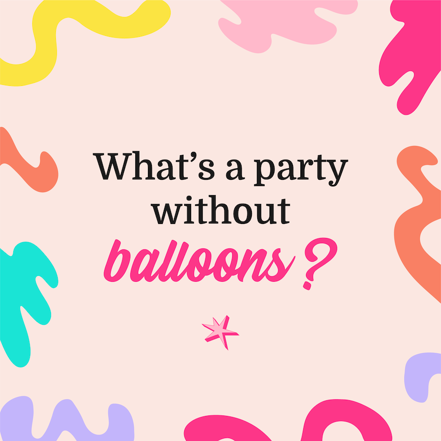 Savvy Soiree Balloons Brand Identity by Absolute JEM