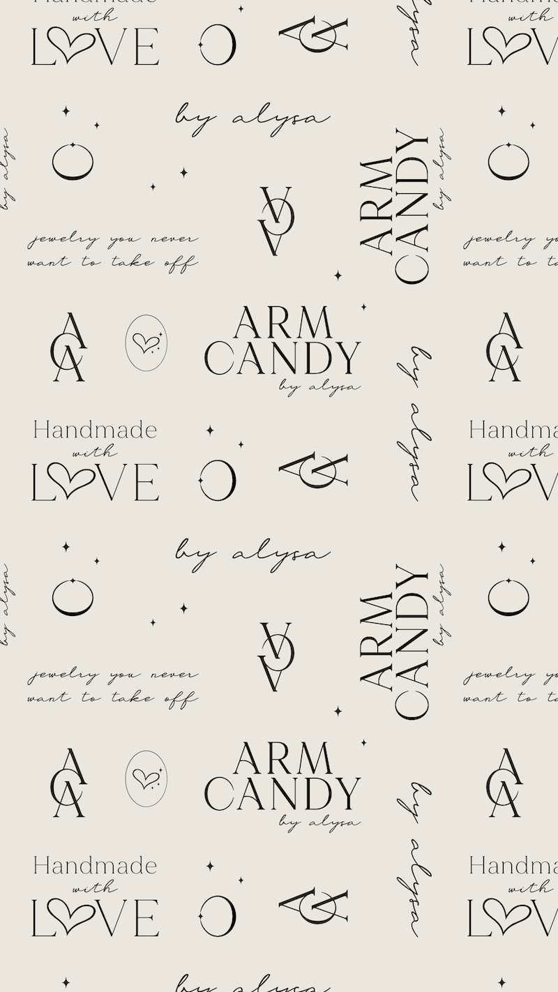 Brand Pattern for Arm Candy by Alysa by Absolute JEM