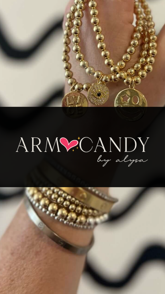 Polished Visual Branding for Arm Candy by Alysa Absolute JEM