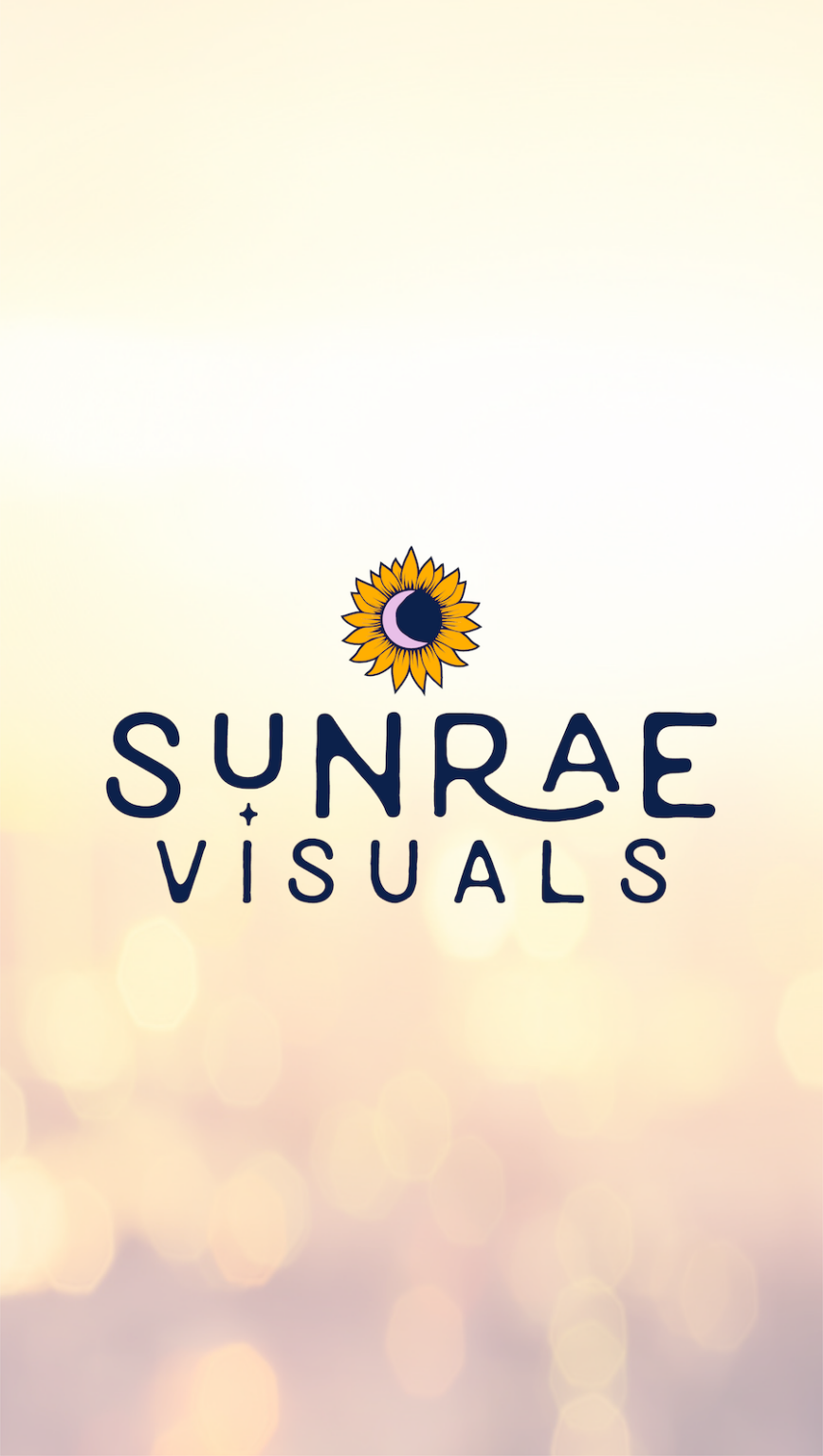 SunRae Visuals Primary Logo Design by Absolute JEM