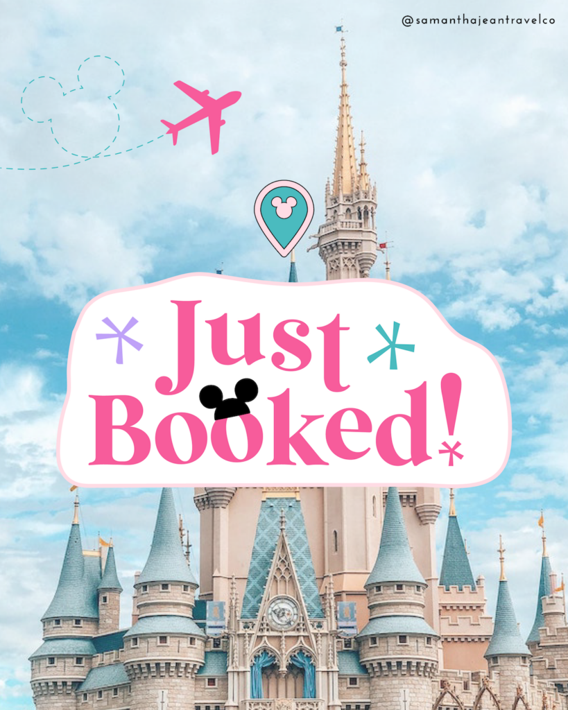 Disney Travel Agent Branding | Samantha Jean Travel Co.